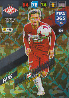 Jano Ananidze Spartak Moscow 2018 FIFA 365 Fans' Favourite #320